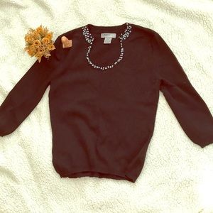 DESIGNERS ORIGINAL black sweater